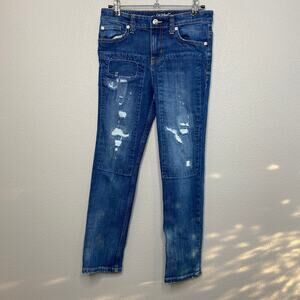 Girls Cat and Jack Distressed Skinny‎ Jeans Size 12